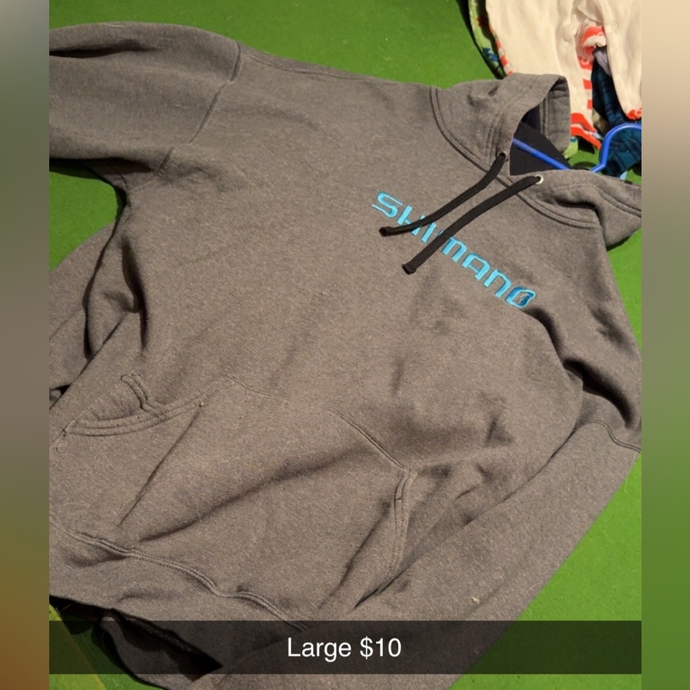 X-Large SHIMANO pullover hoodie